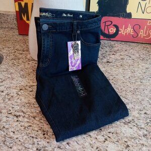 NWT Avenue The Boot Dark Wash Jeans